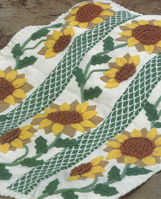 Sunflower Afghan