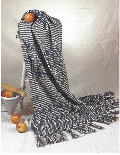 Mosaic Diamond afghan