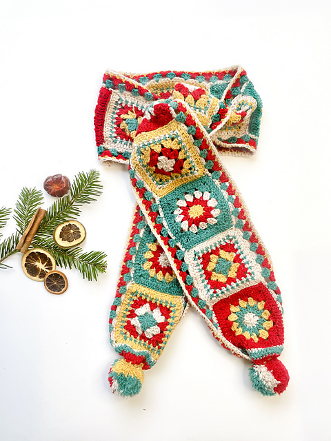 Winter Wishes Scarf (Xmas Mkt)