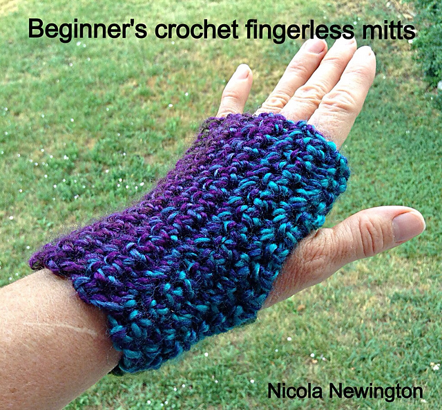 Beginner's Fingerless Mitts