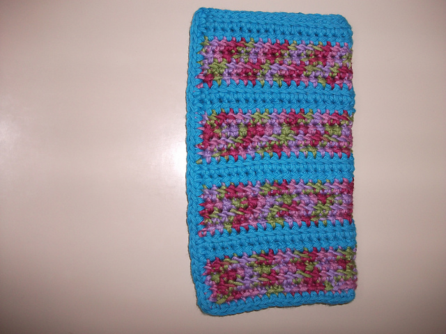 Stripy Sunglasses case