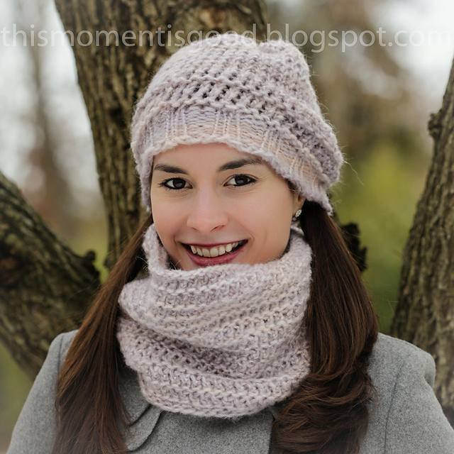 Misty Hat & Cowl Set