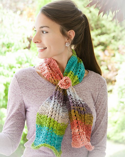 Painted Ripples Scarf