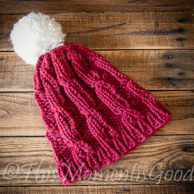 Lace Cable Hat