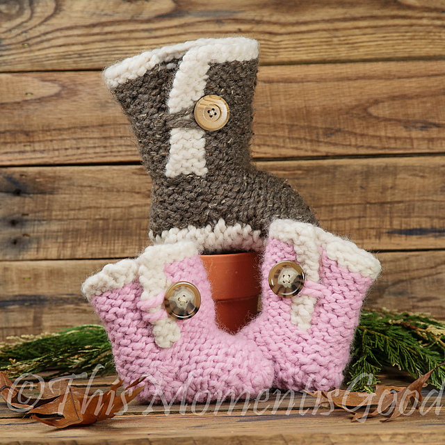 Ravelry: Baby Boots pattern by Nicole Cox