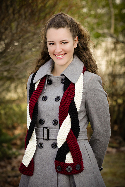 Two-Way Braided Scarf