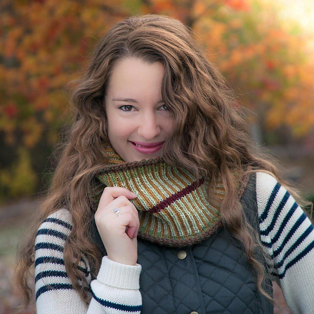 Autumn Brioche Cowl