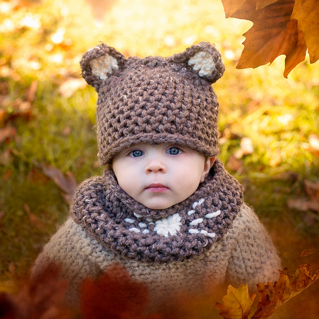 Mouse Cowl and Hat