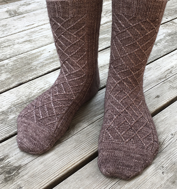 Brick Path Socks
