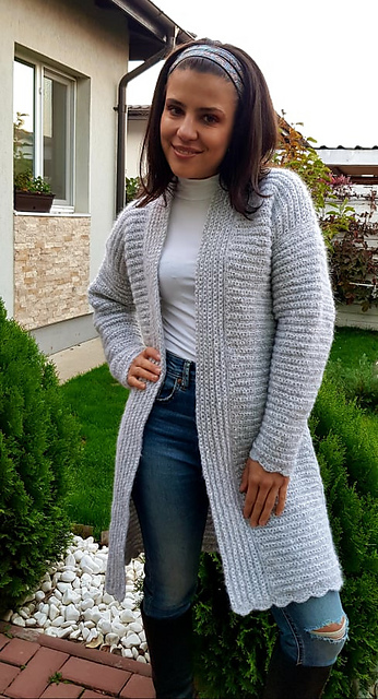 Cardigan simple and easy