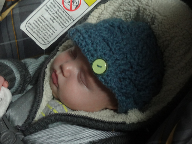 Baby's Basket Weave Hat