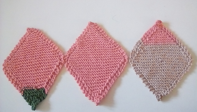 Super Easy Diamond Washcloth