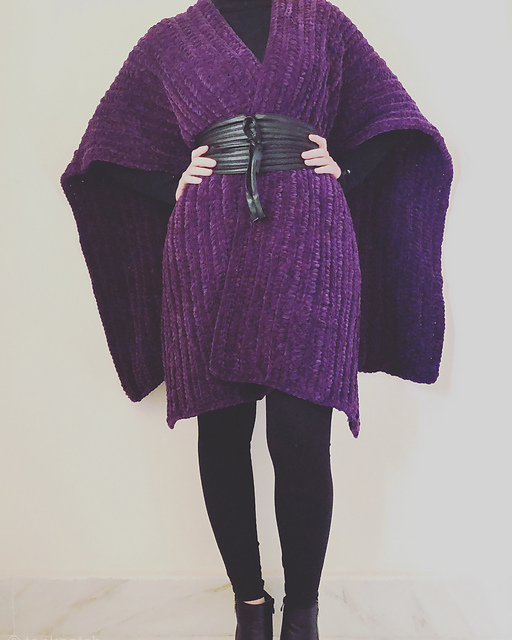 velvet ruana