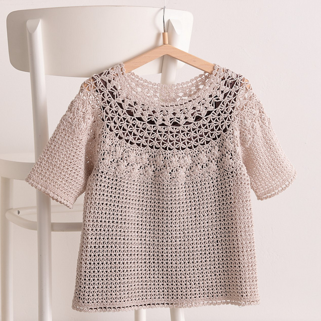 #07 Patchwork Yoke Pullover