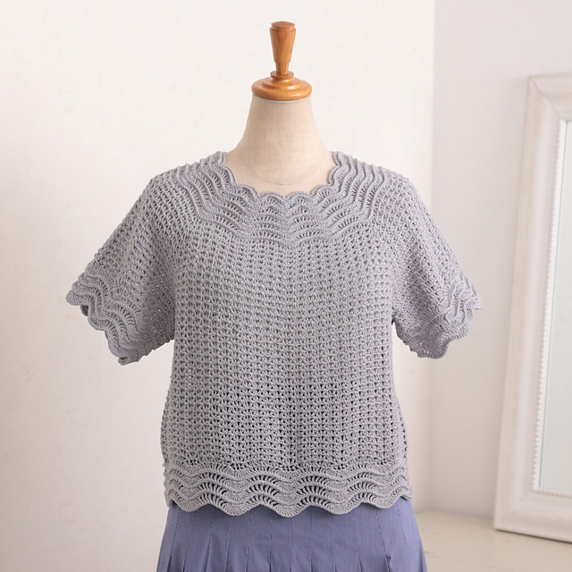 #15 Summer Crochet Sweater