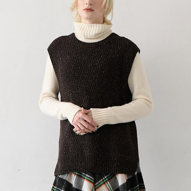 p.14 Crew Neck Vest
