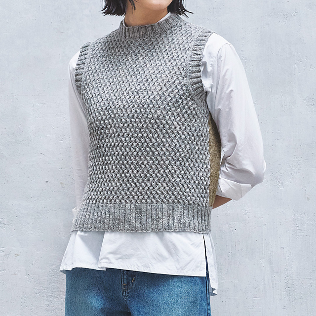 #01, #02 Check Pattern Vest