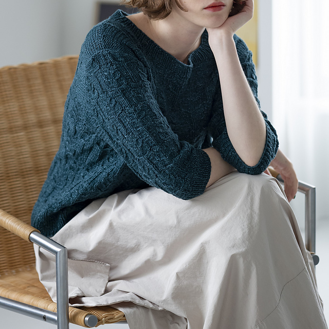 I Denim Pullover