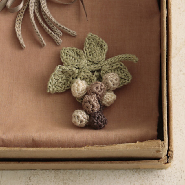 p.42 Grape Brooch