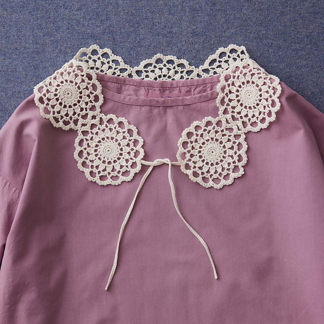 N. Tippet round flower ラウンドフラワーのティペット