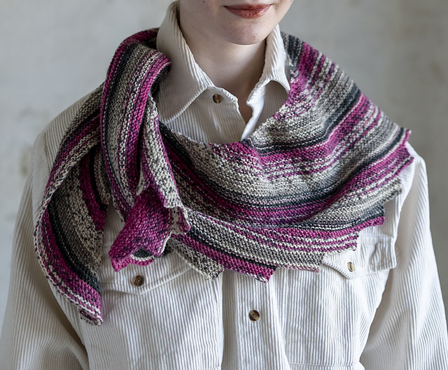 p.54,55 Dragon Shawl