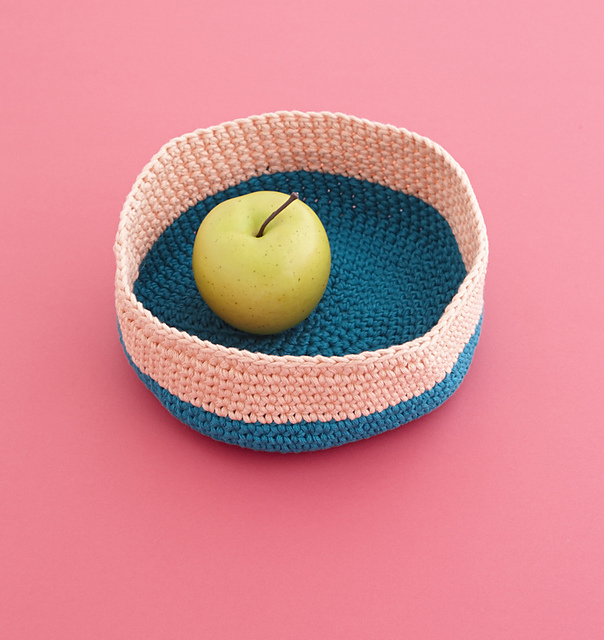Basket with an Asian touch