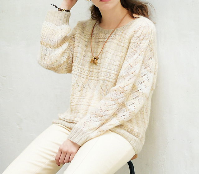 Milky-beige Pullover