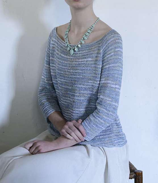 Silver-blue Pullover