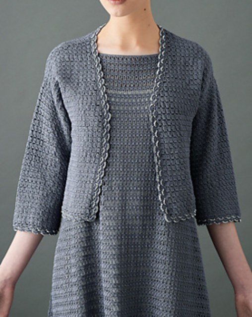 P.43 Lace Cardigan in Gray