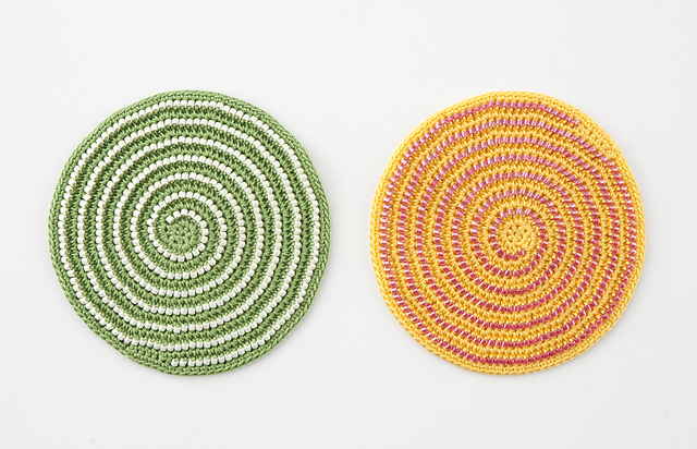Swirly Coasters
