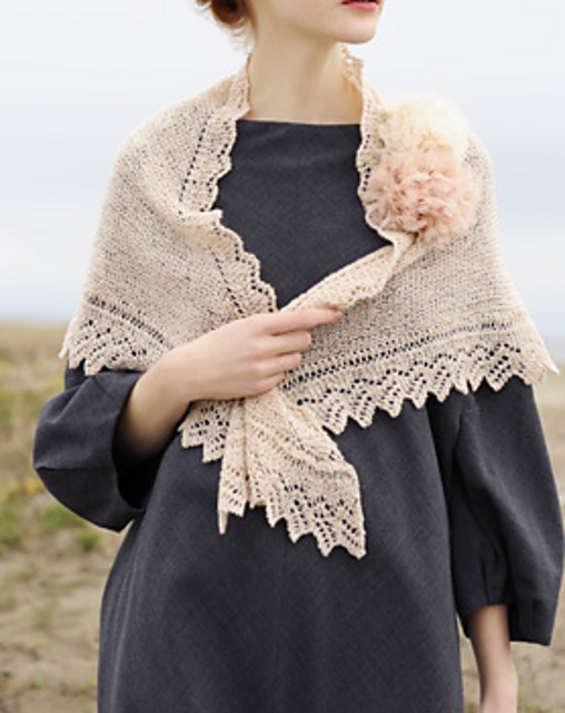 p.16 Shetland Pink Shawl