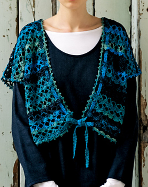 p.106 Evenly-crocheted Vest
