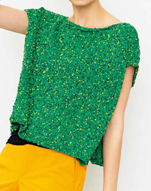 p.128 Green Pullover