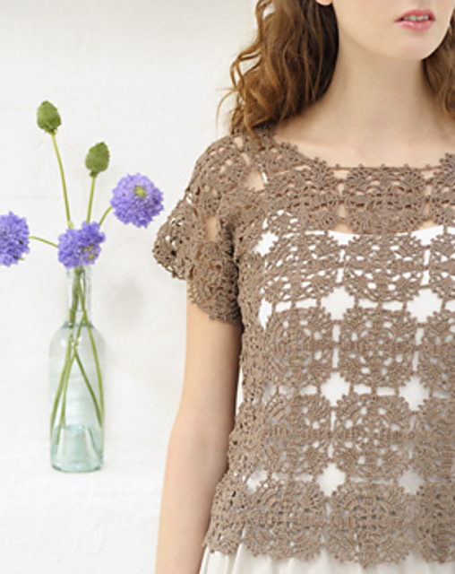 p.10 Lace Pullover & Rarietto