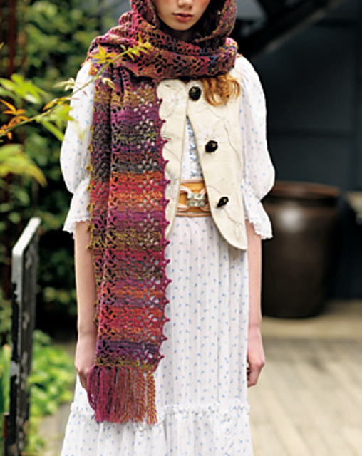 p.116 Hooded Scarf