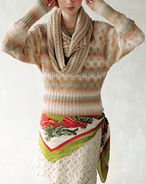 p.55 Pullover & Cowl