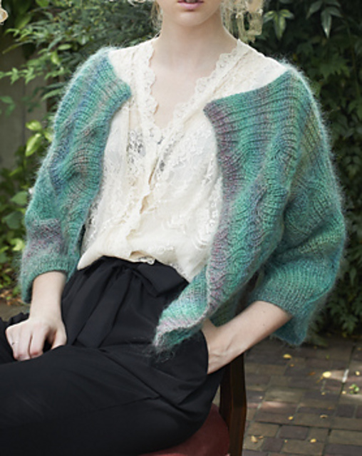 P.66 Mohair Jacket(モヘアのカーディ風ジャケット)