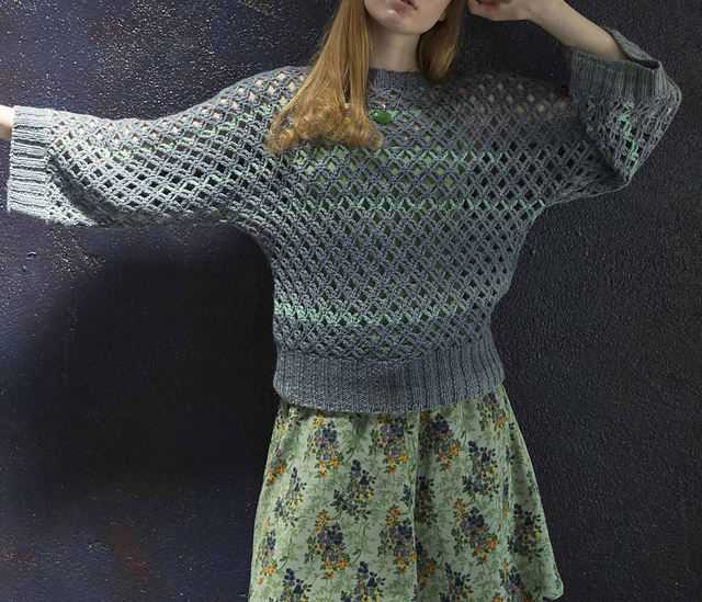 p.39 Multicolor pullover