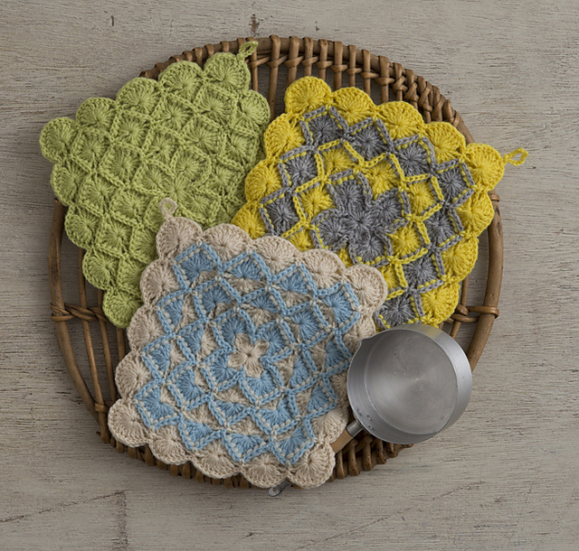 J. Potholder - Bavarian Crochet