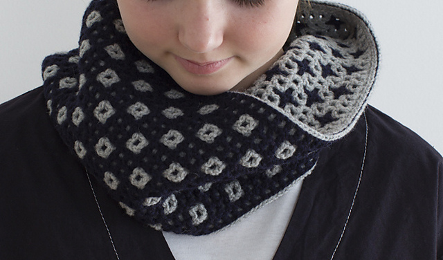 V. Short Snood - Reversible Crochet 1