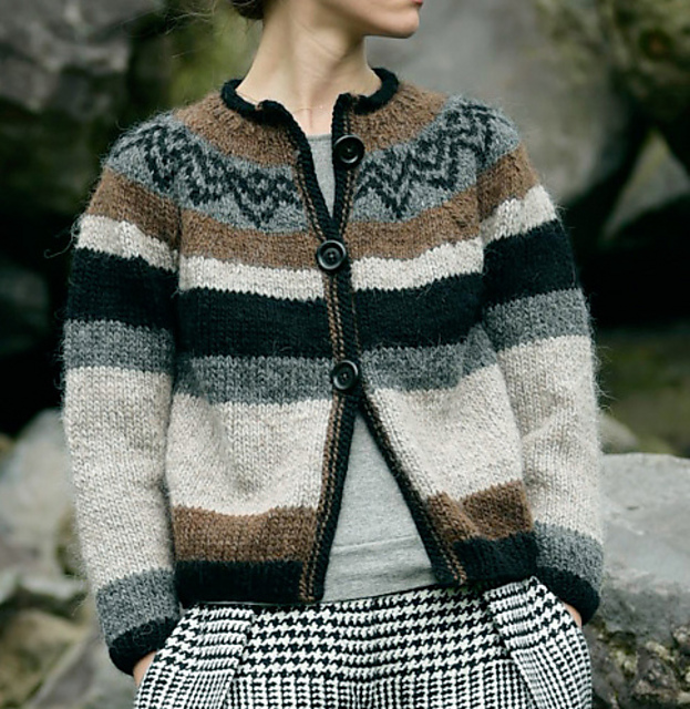 p. 27 Lopi Cardigan