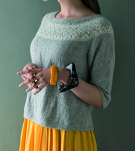 p.125 Round Yoke Pullover