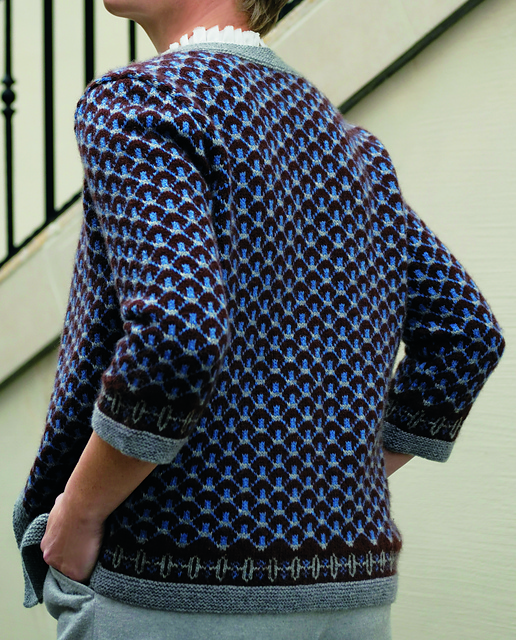 p.14 Eyes Cardigan