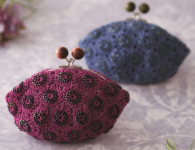 p.60 Purse with Beaded Flowers