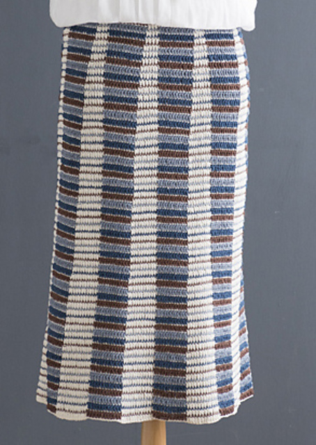 19 Color Pattern Semi Flair Skirt