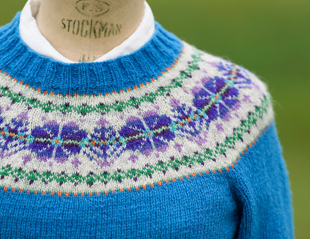 #16 Circular Yoke Pullover