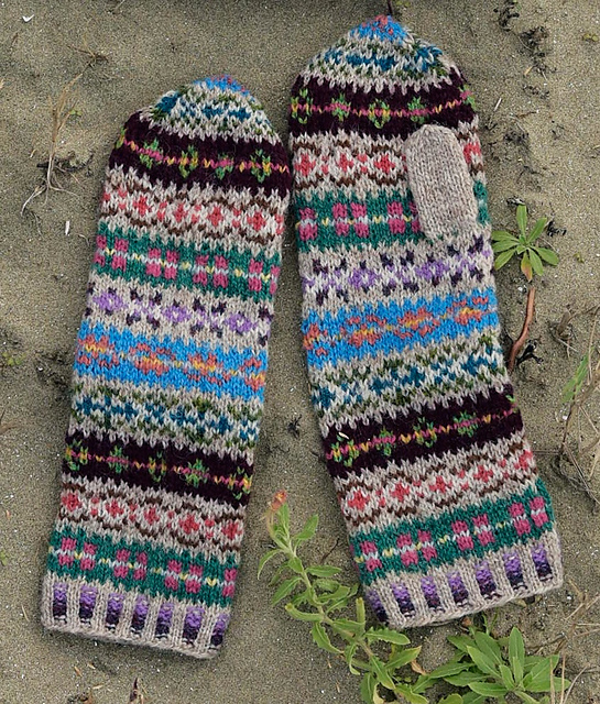 #18 Fair Isle Mittens