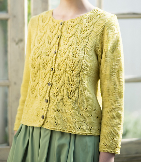 #03 Summer Aran Cardigan