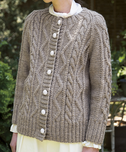 #18 Aran Cardigan