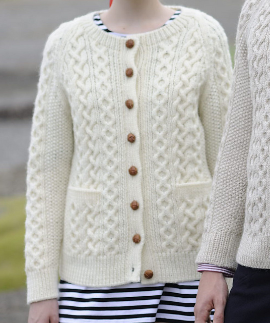 #05 Cable Stitch Cardigan (Ladies)